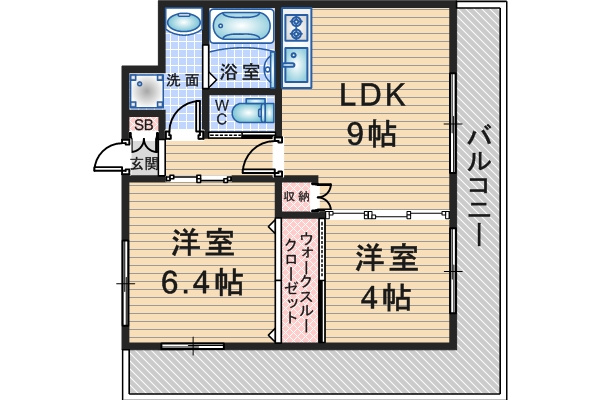 LANI TOYONAKAの間取り