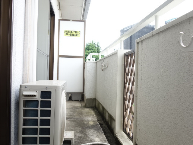 パークハイム永和のバルコニー