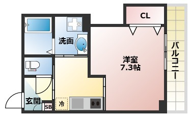 【間取り】 | クレアール西今川