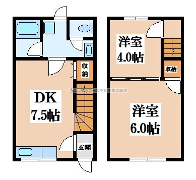 【間取り】 | 宝持住宅南棟