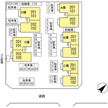 ＲＯＹＡＬ ＷＩＮＧの区画図