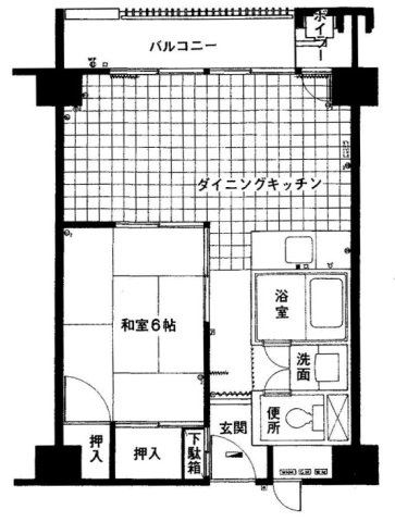【間取り】 | 桃山グランドハイツ