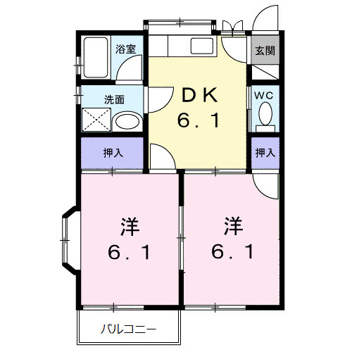 【間取り】 | ひかりハイツ
