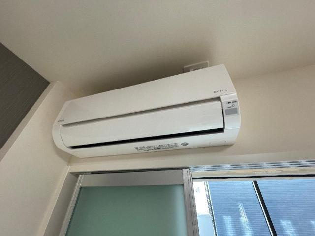 仮）取手市青柳アパート新築工事の設備|エアコン（イメージ）