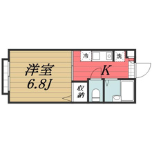 【間取り】 | コーポ芙蓉