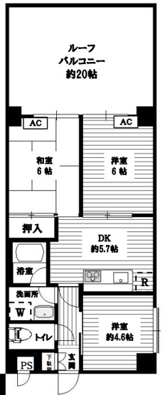 【間取り】 | ライオンズマンション桜台駅前
