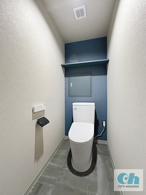 ベイヒルズ天王洲 のトイレ|落ち着いた色調のトイレです