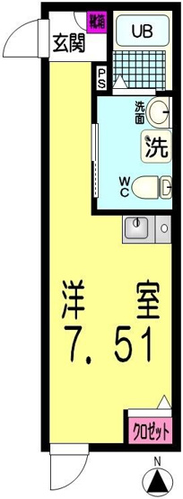 【間取り】 | エフプレスト中野弥生町