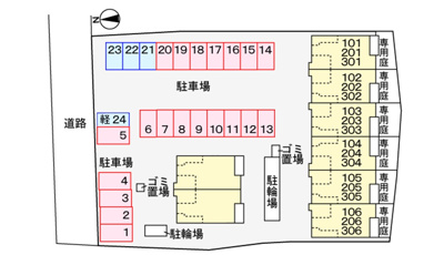 【区画図】 | フォレストコート　Ⅱ