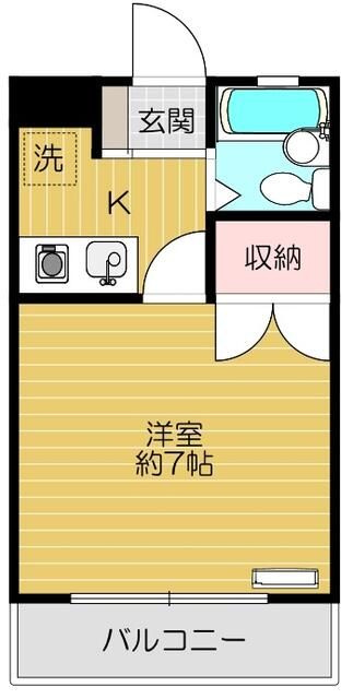 芝山マンションの間取り