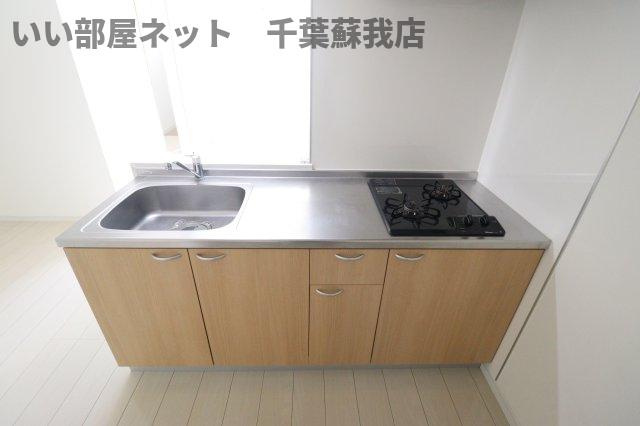 プランドールおゆみ野のキッチン|きれいなキッチンです