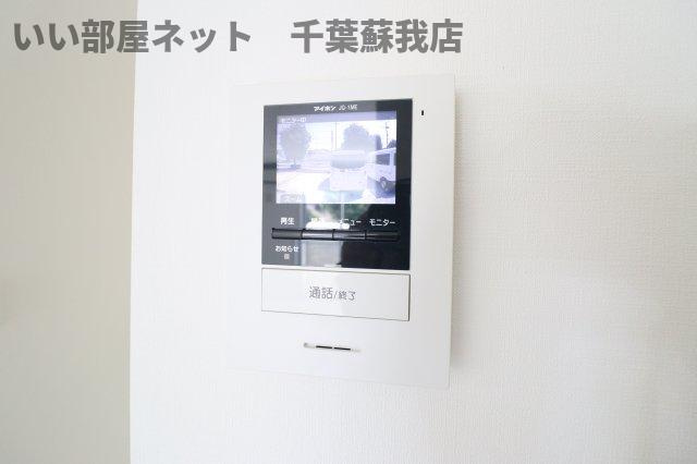プランドールおゆみ野のセキュリティ|TVモニターホン付きでセキュリティ面も安心！