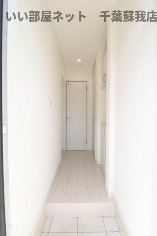 プランドールおゆみ野の玄関|ゆったりとした玄関です