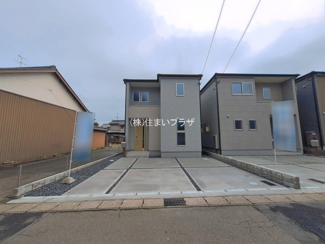 新築戸建て・仲介手数料無料）犬山市橋爪第３期・３号棟の前面道路含む現地写真