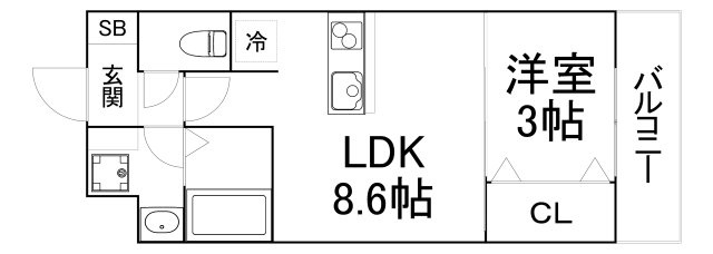 【間取り】 | AILE東中浜