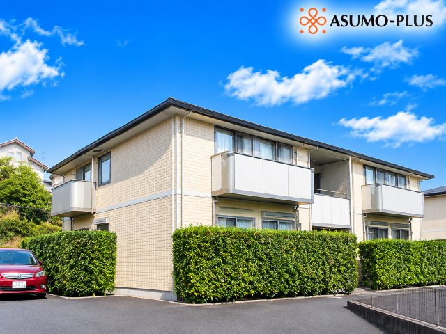 太宰府市青山２丁目のアパートの外観パース|別号室タイプ