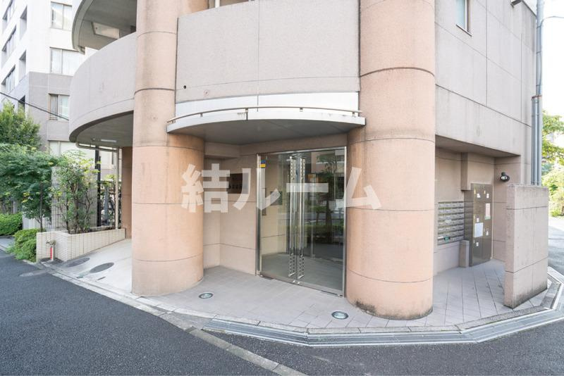 文京区春日２丁目の賃貸マンションのエントランス