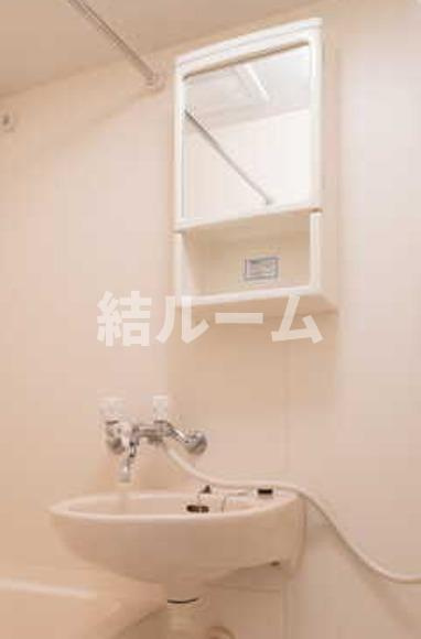 文京区春日２丁目の賃貸マンションの洗面所