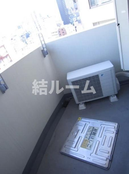 文京区春日２丁目の賃貸マンションのバルコニー