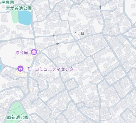 ■吹田市原町　新築一戸建ての地図