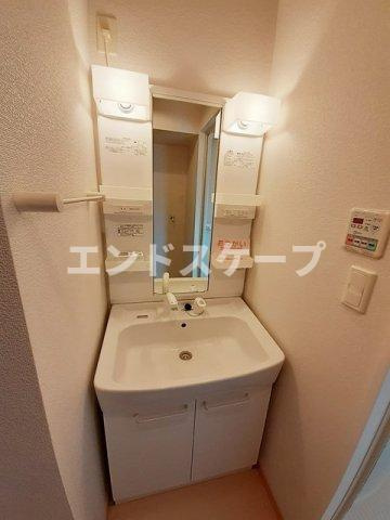 グレイス・フォーシーズンＡの洗面所|高崎、前橋のお部屋探しはエンドスケープまで！お客様の理想お聞かせ下さい♪