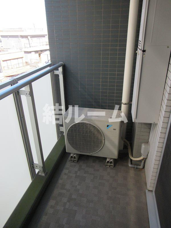 板橋区西台４丁目の賃貸マンションのバルコニー
