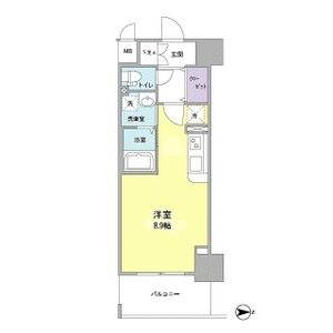 LOWLANDS西天満の間取り