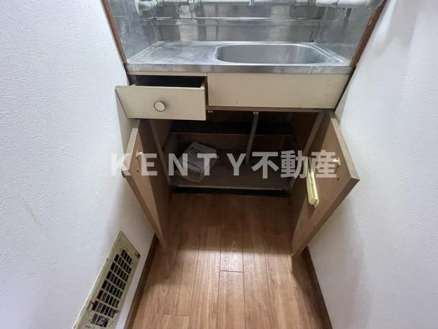 【キッチン】 | 旭荘 | コンパクトなキッチンで掃除もラクラク