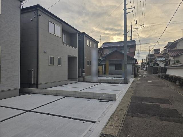 新築戸建て・仲介手数料無料）犬山市橋爪第３期・２号棟の前面道路含む現地写真|前面道路含む現地写真です