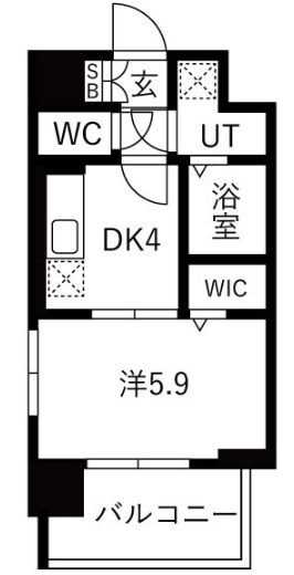 【間取り】 | レジュールアッシュ緑橋駅前