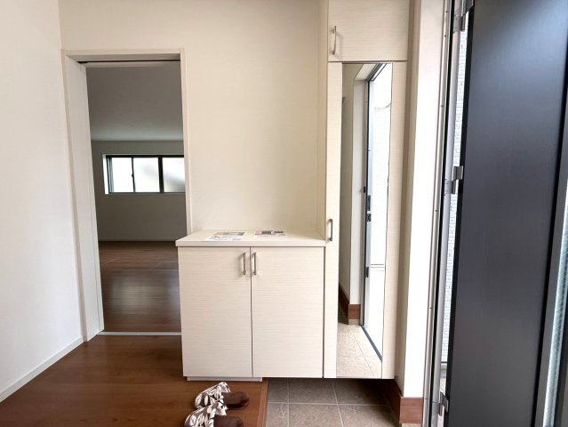 川田西浦町Ⅰ期の玄関