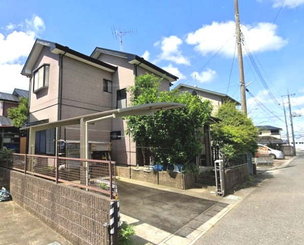 茂原市高師　中古戸建の駐車場|JR外房線茂原駅徒歩約17分 駐車2台都市ガス上下水 スーパーショッピングプラザASMO徒歩約11分