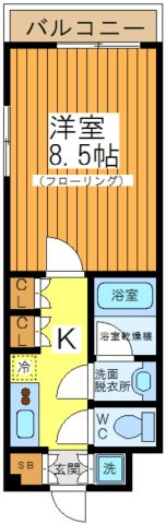ルーブル経堂の間取り