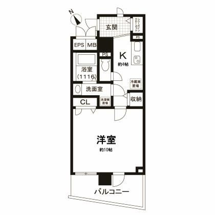 サンタグリュス武蔵小山の間取り