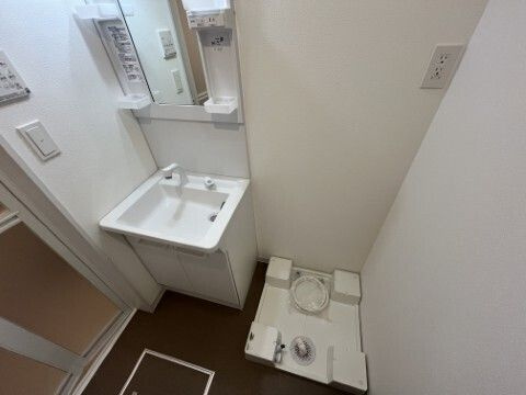 ジーメゾン桜西堀の独立洗面台|※別部屋参照