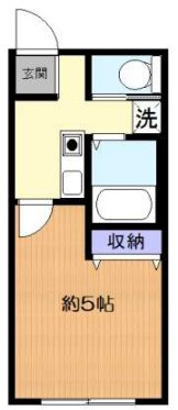 コーポKの間取り