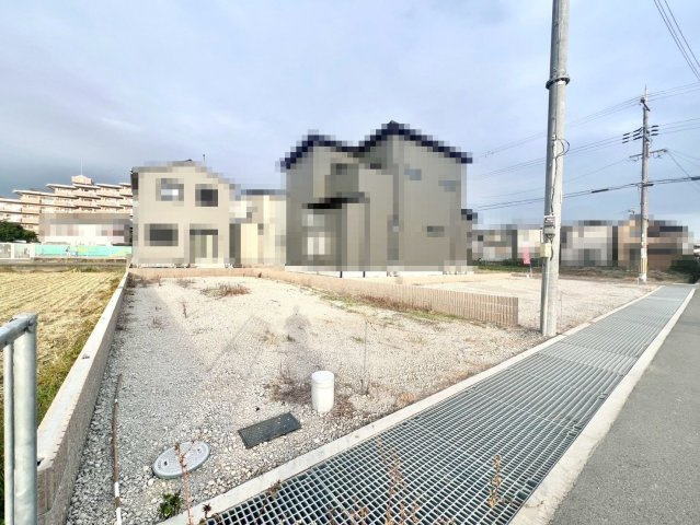 上町　売土地　全８区画の前面道路含む現地写真|南海本線「岸和田」駅まで徒歩１０分♪毎日の通勤や通学に便利ですよ！忙しい朝や遅い帰宅時にも安心ですね！