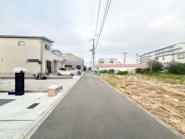 上町　売土地　全８区画の前面道路含む現地写真|ご家族に合ったプランをご提案いたします！資料請求だけでもお気軽にお問い合わせくださいね♪