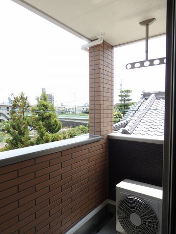 ラ・プラージュのバルコニー|バルコニー付きです
