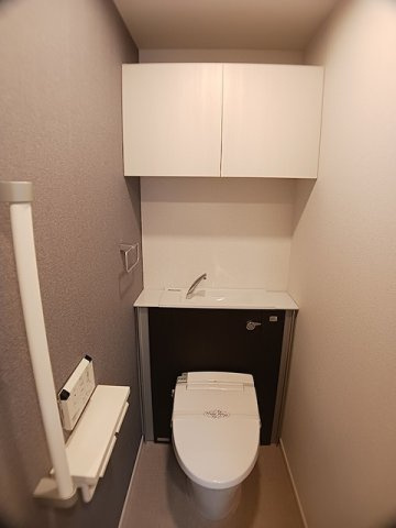 ブライト　西原駅前のトイレ|シンプルで使いやすいトイレです