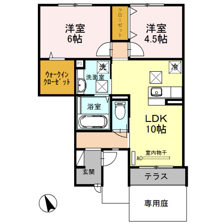 【間取り】 | D-room楠見中