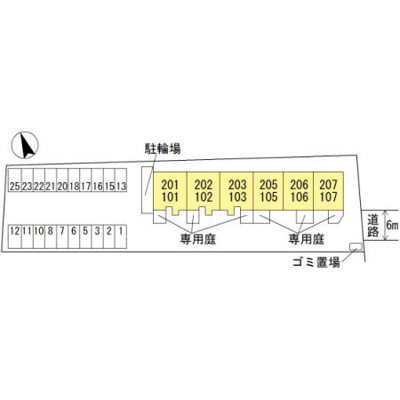 【区画図】 | D-room楠見中