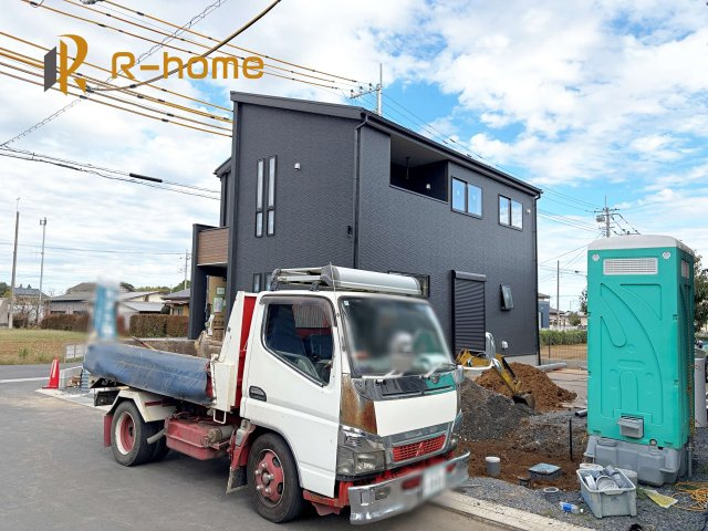 笠間市旭町第13　新築戸建て　11号棟の外観|ご予約を頂ければ、『平日』はもちろん『早朝』や『夜間』もご見学可能です♪お気軽にお申し付けください♪