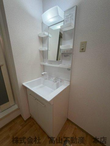 サンハイム田熊の独立洗面台