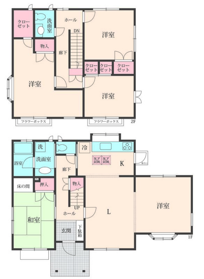 【間取り】 | 荏田西５丁目戸建