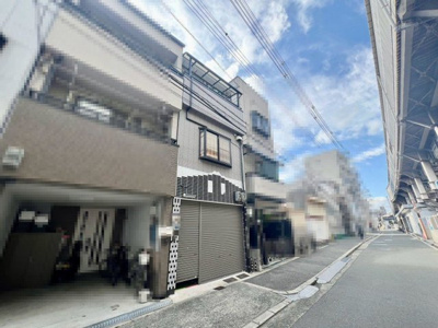 【前面道路含む現地写真】 | 杭全１丁目　中古一戸建 | ローソンまで徒歩５分！サンドラッグまで徒歩１４分！お買い物に便利な立地ですね♪