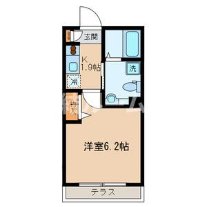 豊島区南大塚１丁目のアパートの間取り