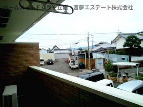 メヌエットⅡのバルコニー