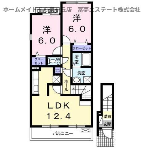 メヌエットⅡの間取り