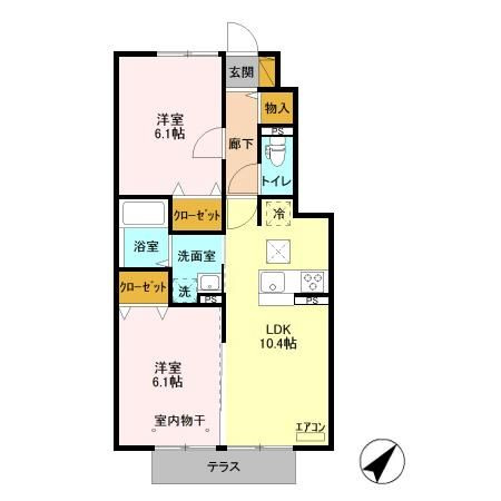 ボナールの間取り